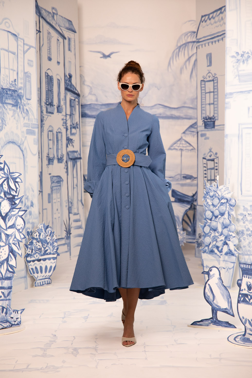 極希少✨Lena Hoschek レナホシェック　ロングドレス　セレブリティ Spring/Summer 26 Riviera - Lena Hoschek