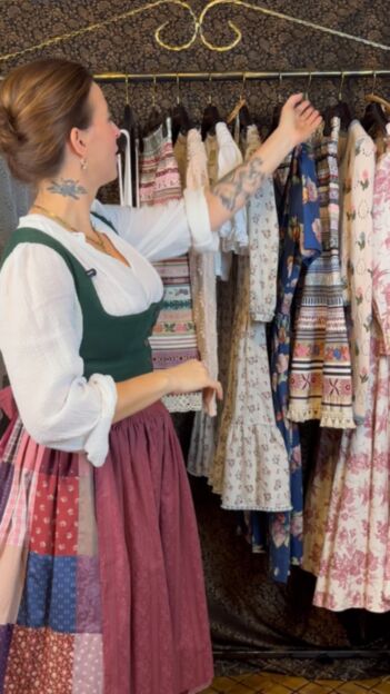 Swing Bänderrock summer fling - Bänderröcke