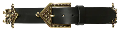 Brass Ornament-Set Heritage Gürtel black - Accessoires