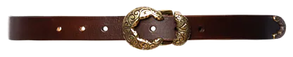 Cowboy Gürtel dark brown - Accessoires