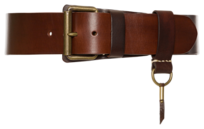 Heritage Belt brown (gold buckle) - All Products