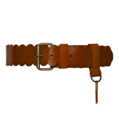 Heritage Wavy Gürtel cognac [gold buckle] - Accessoires