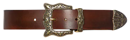 Sheriff Belt dark brown - Accessoires