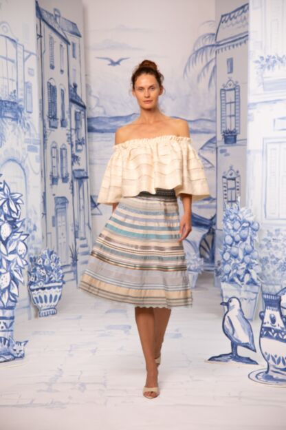 Classic Bänderrock crystal clear - Röcke