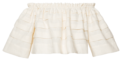 Cäcilia Blouse cloud dancer - Blouses & Shirts