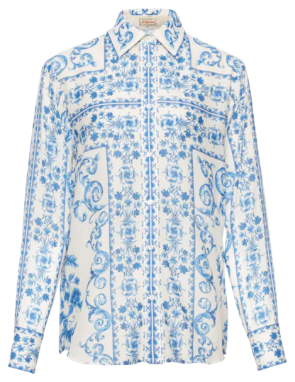 Cesare Blouse piastrelle - Blouses & Shirts
