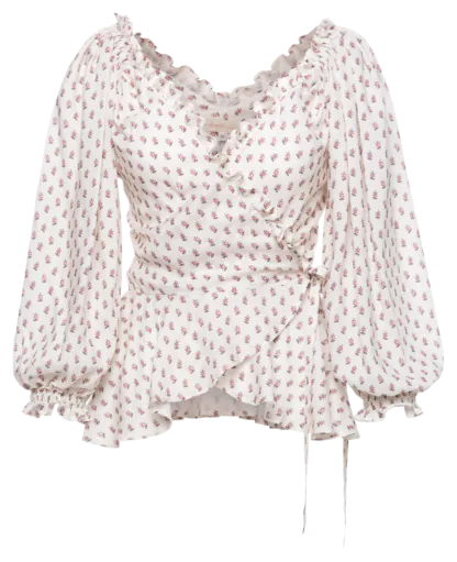 Chanteuse Blouse one color - Blouses & Shirts