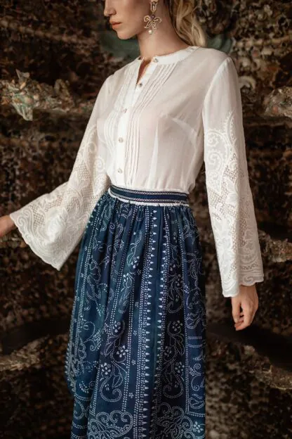 Cosima Bluse cremosa - Blusen & Hemden