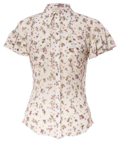 Georgie Bluse blooms - Blusen & Hemden