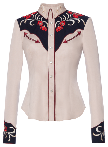 Jolene Blouse tan - All Products