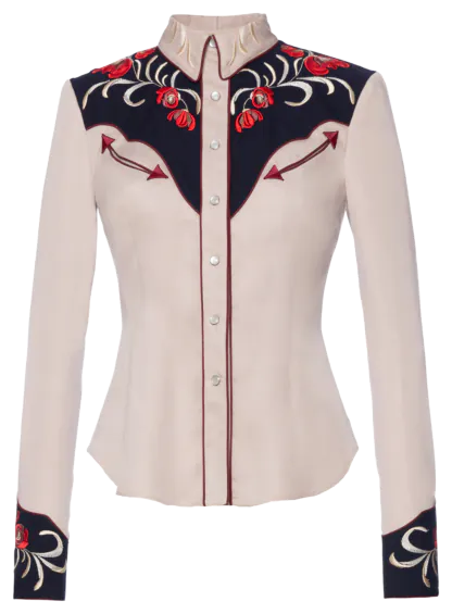 Jolene Bluse tan - Blusen & Hemden