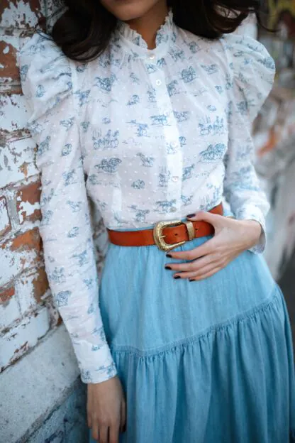 Loretta Blouse stallion - Blouses & Shirts