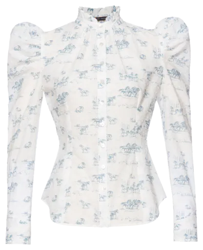 Loretta Blouse stallion - Blouses & Shirts
