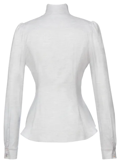 Lunch Break Bluse heather gray - Blusen & Hemden