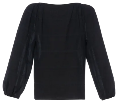 Office Manners Bluse black - Blusen & Hemden