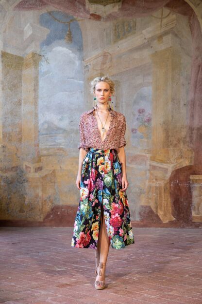 Palazzo Bluse giardino di rose - Shop All