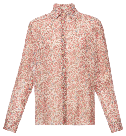 Palazzo Blouse giardino di rose - SS24 - Fresco