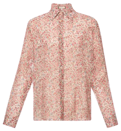 Palazzo Bluse giardino di rose - Blusen & Hemden