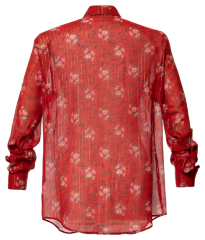 Palazzo Blouse glamour red - Sale