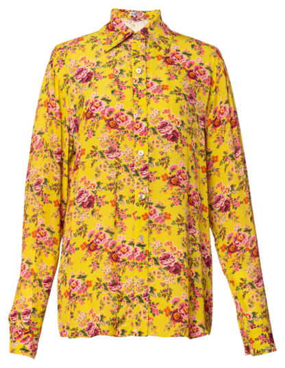 Palazzo Blouse lime drizzle - All Products