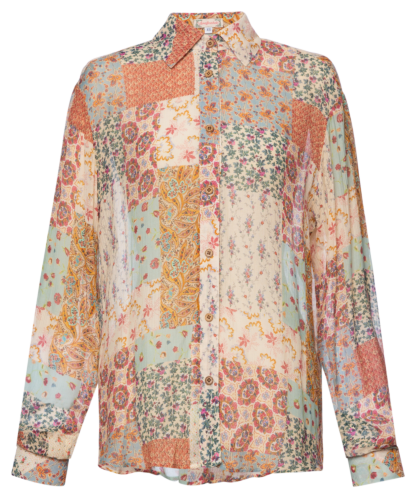 Patchwork Bluse