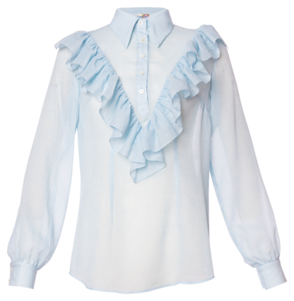 Sonnet Blouse sky - Shop All