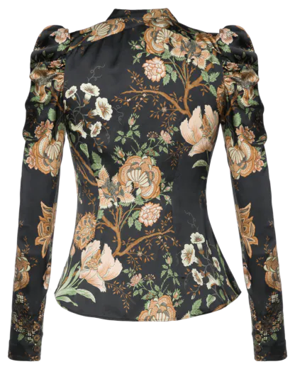 Soulmates Blouse wallpaper black - Blouses & Shirts