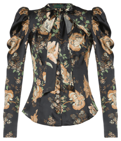 Soulmates Blouse wallpaper black - Blouses & Shirts
