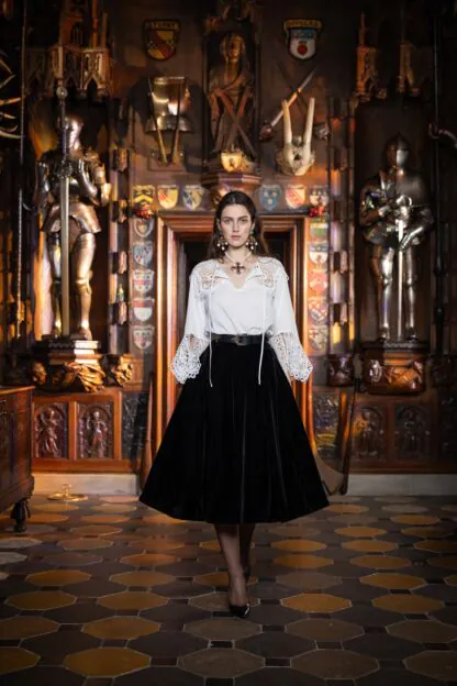 Tudor Blouse pearl - Blouses & Shirts