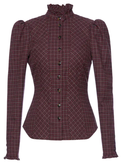 Veronika Blouse berry - Blouses & Shirts