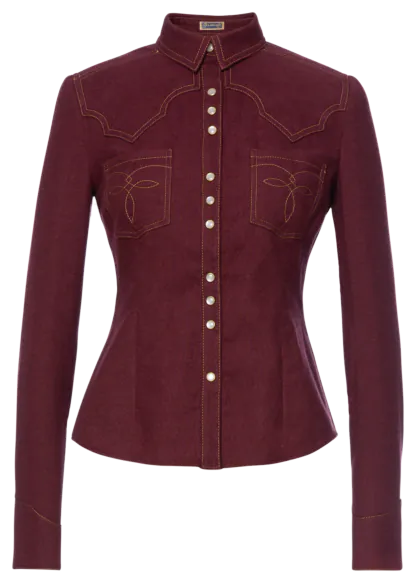 Wayne Bluse syrah - Blusen & Hemden