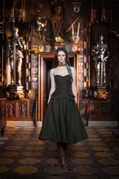 Queen Mary Bustier tweed valley - Tops & T-Shirts