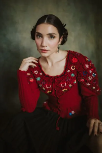 Anniversary Cardigan one color - Knitwear by Lena Hoschek