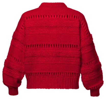 Alice Strickweste redcurrant - Strickware