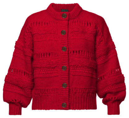 Alice Cardigan redcurrant - Knitwear