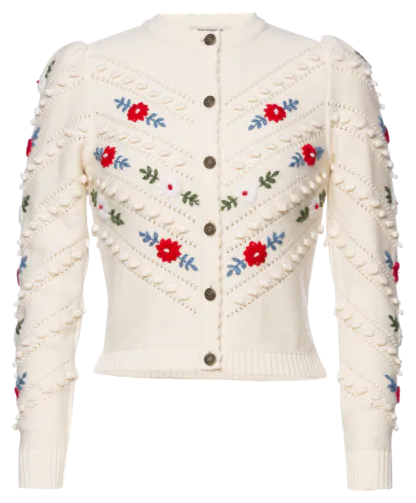 Anna Cardigan cream - Knitwear