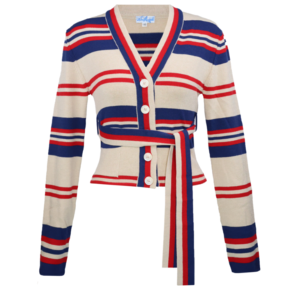Bay Strickjacke nautical stripes - Shop All