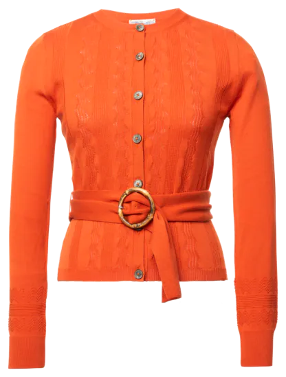Beach House Cardigan grapefruit - Knitwear