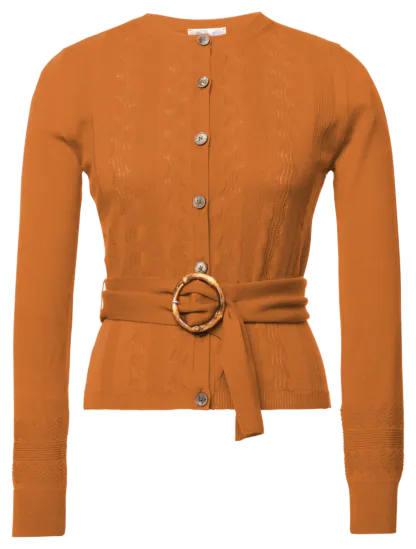Beach House Cardigan hazelnut - Knitwear