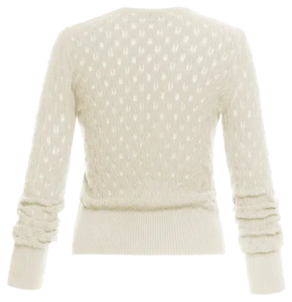 Boheme Cardigan clotted cream - Knitwear