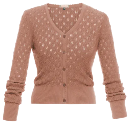Boheme Cardigan rose - Knitwear