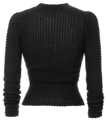 Gerti Cardigan black - Knitwear