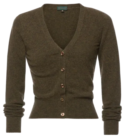 Lord Strickweste hunter green - Strickware