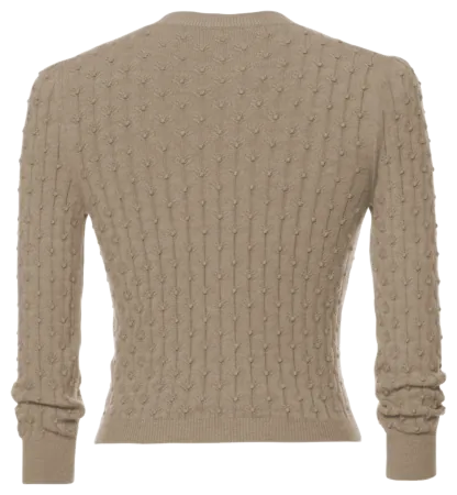 Michele Cardigan cobblestone - Knitwear