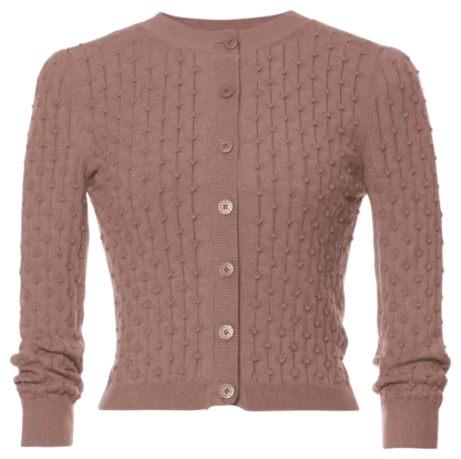 Michele Cardigan wisteria - Knitwear