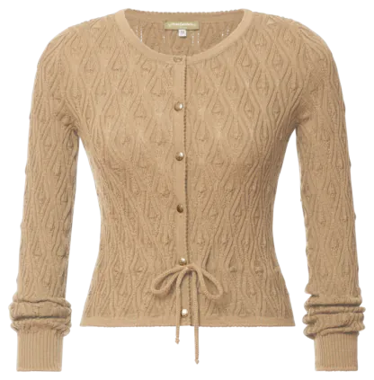 Resi Cardigan caramel Knitwear by Lena Hoschek