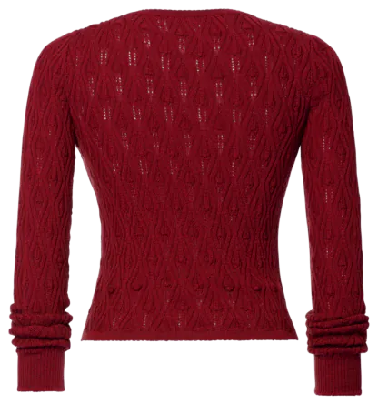 Resi Cardigan strawberry - Knitwear