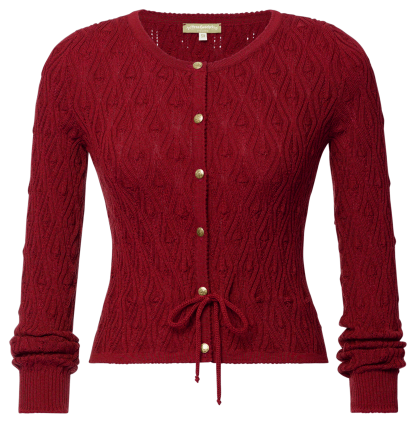 Resi Cardigan strawberry - Knitwear