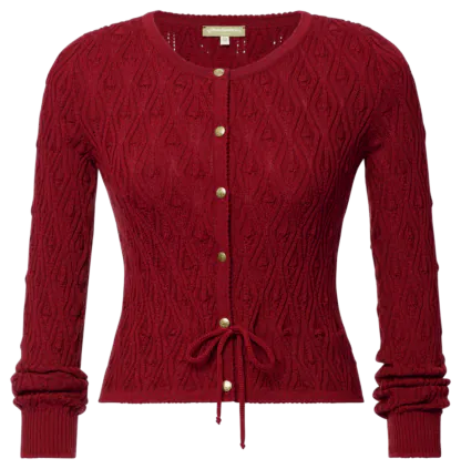 Resi Cardigan strawberry - Knitwear