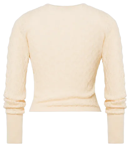 Roma Cardigan fiocco - Knitwear